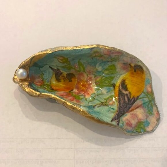 Other - Handmade Oyster Shell Trinket Dish